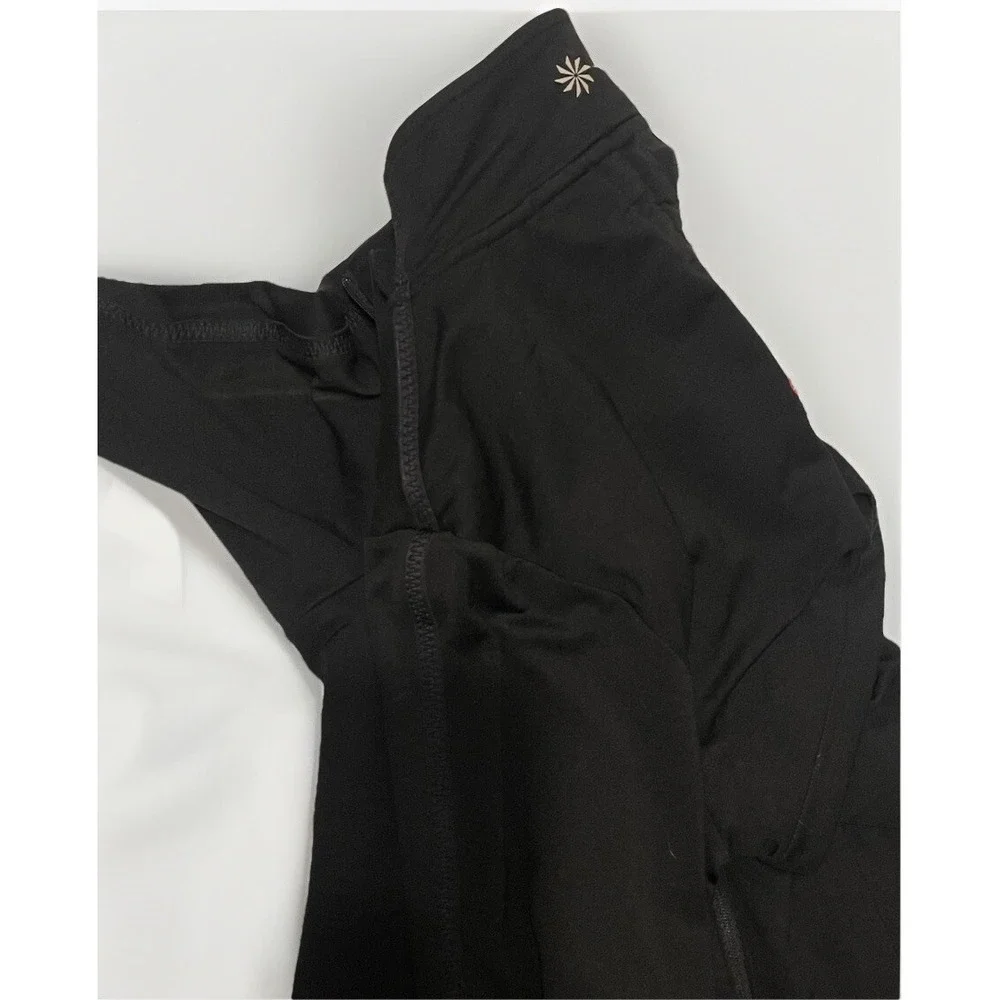Athleta Woman's Black Love Jacket Full‎ Zip W/ Pockets Small